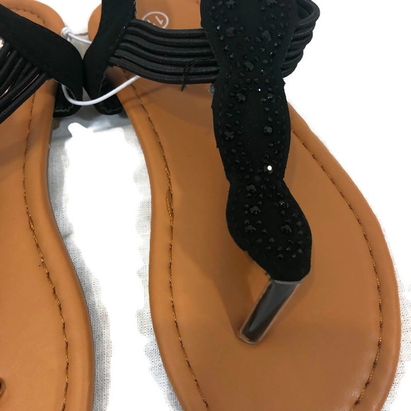 Brand new Girls Black Bobbie Brooks Sandals - Picture 8 of 8